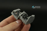 1/48 Quinta Studio AH-64E 3D-Printed Interior (Hasegawa) 48375