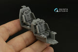 1/48 Quinta Studio AH-64D 3D-Printed Interior (Hasegawa) 48362