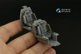 1/48 Quinta Studio AH-64E 3D-Printed Interior (Hasegawa) 48375