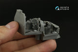 1/48 Quinta Studio AH-64D 3D-Printed Interior (Hasegawa) 48362