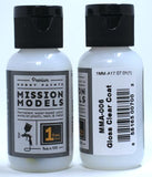 Mission Models Paints - Primers, Thinner, Basic Colors