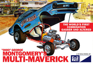 1/25 MPC 1/25  Ohio George Montgomery's Multi-Maverick Gasser/Altered Funny Car (2 in 1) 1005