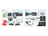 1/24 Quinta Studio Honda NSX NA1 Japanese version 3D-Printed Interior (for Tamiya kits) QD 24008