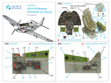 1/32 Quinta Studio P-51D 3D-Printed Interior (for Trumpeter kit) 32144