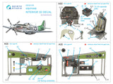 1/32 Quinta Studio P-51D 3D-Printed Interior (Zoukei-Mura SWS) 32145