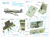 1/32 Quinta Studio P-40B 3D-Printed Interior (for Trumpeter kit) 32146