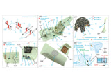 1/32 Quinta Studio Bf 109G-2/4 3D-Printed Interior (for Revell) 32163