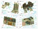 1/32 Quinta Studio P-47N Thunderbolt 3D-Printed Interior (for Trumpeter) 32190