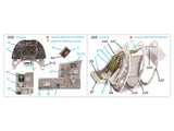 1/32 Quinta Studio Spitfire Mk.1 (Mid) 3D-Printed Interior (for Kotare kit) 32192