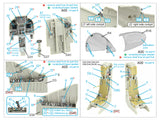 1/32 Quinta Studio Harrier II AV-8B Late 3D-Printed Interior (for Trumpeter kit) QD 32194