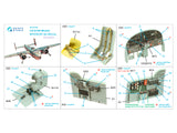 1/32 Quinta Studio B-25H Mitchell 3D-Printed Interior (for HKM kit) 32199