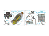 1/32 Quinta Studio I-153 3D-Printed Interior (for ICM kit) 32215