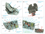 1/32 Quinta Studio P-40N late 3D-Printed Interior (for Hasegawa kit) 32220