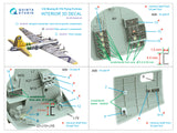 1/32 Quinta Studio Boeing B-17G Radio operator's compartment 3D-Printed Interior (for HKM kit) 32224