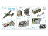 1/32 Quinta Studio N1K2-J Shidenkai 3D-Printed Interior (for Hasegawa kit) 32245