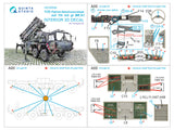 1/35 Quinta Studio Patriot Abschussrampe auf 15t mil gl BR A1 3D-Printed Interior (for Trumpeter kits) 35094