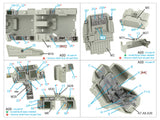 1/35 Quinta Studio AH-64DI Saraf 3D-Printed Interior (for Takom kit) 35104