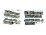 1/35 Quinta Studio AH-64D Extended forward avionics bays (for Meng kit) QD 35117