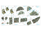 1/35 Quinta Studio Nakajima B5N2 Kate 3D-Printed Interior (for Border Model) 35127