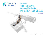 1/35 Quinta Studio NATO 12.7 ammunition belts (All kits) 35147