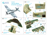 1/48 Quinta Studio F4F-4 late Wildcat 3D-Printed Interior (for Hobby Boss) 48006