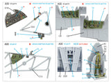 1/48 Quinta Studio Hurricane family 3D-Printed Interior (for Airfix kit) 48287