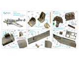 1/48 Quinta Studio Bf 110E/F 3D-Printed Interior (for Eduard kit) 48301