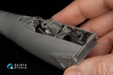 1/48 Quinta Buccaneer S.2C/D 3D-Printed Interior (for Airfix kit) 48348