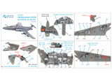 1/48 Quinta Buccaneer S.2C/D 3D-Printed Interior (for Airfix kit) 48348