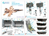 1/48 Quinta F/A-18F Early 3D-Printed Interior (for Hobby Boss kit) 48374