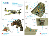 1/48 Quinta Studio Ta 152H 3D-Printed Interior (for Zoukei Mura kit) 48376