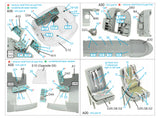 1/48 Quinta Studio Mi-8 MT 3D-Printed Interior (for AMK kit) 48380
