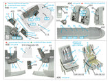 1/48 Quinta Studio Mi-17 3D-Printed Interior (for AMK kit) 48381