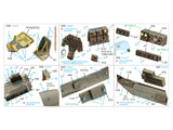 1/48 Quinta Studio Bf 110G 3D-Printed Interior (for Eduard kit) 48386