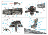 1/48 Quinta Studio F-4E early with slatted wing 3D-Printed Interior (for Meng kits) 48387