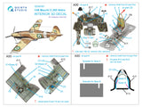 1/48 Quinta Studio Macchi C.205 Veltro 3D-Printed Full Interior (Hasegawa/Eduard) 48391