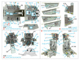 1/48 Quinta Studio F-14A 3D-Printed Interior (for Hobby Boss kit) 48395