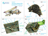 1/48 Quinta Studio Gloster Gladiator MKII 3D-Printed Interior (for love kit) 48402