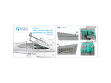 1/48 Quinta Studio F-15c 3D-Printed Electronics Bay set (for Academy kit) QD 48417