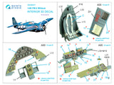 1/48 Quinta Studio FM2 Wildcat 3D-Printed Interior (for Eduard) 48421