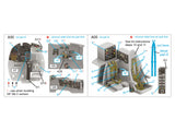 1/48 Quinta Studio DH Mosquito FB Mk.VI/NF Mk.II 3D-Printed Full Interior (Tamiya) 48424