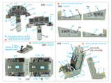 1/48 Quinta Studio F-15E 3D-Printed Interior (for Academy kit) 48426
