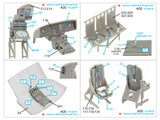 1/48 Quinta Studio Westland Sea King HU.5 3D-Printed Full Interior (Airfix) 48431