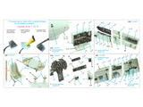 1/48 Quinta Studio Bf 110G-2 3D-Printed Interior (for Revell) 48435
