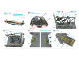 1/48 Quinta Studio Hurricane family 3D-Printed Interior (for Italeri/Tamiya) 48446