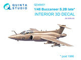 1/48 Quinta Buccaneer S.2B late 3D-Printed Interior (for Airfix kit) 48451