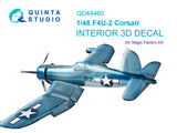 1/48 Quinta Studio F4U-2 Corsair 3D-Printed Interior (for Magic Factory) 48460