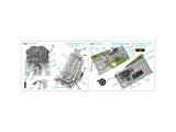 1/48 Quinta Studio P-51D/K 3D-Printed Interior (for Meng kit) 48462