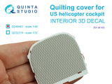 1/48 Quinta Studio Quilting cover for US helicopter cockpit (for any kit) 48463