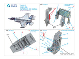 1/48 Quinta Studio F-35A 3D-Printed Interior (for Kitty Hawk/Zimi Model kit) 48479